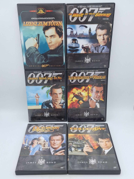 6x James Bond 007 Ultimate Collection DVD Film Sammlung